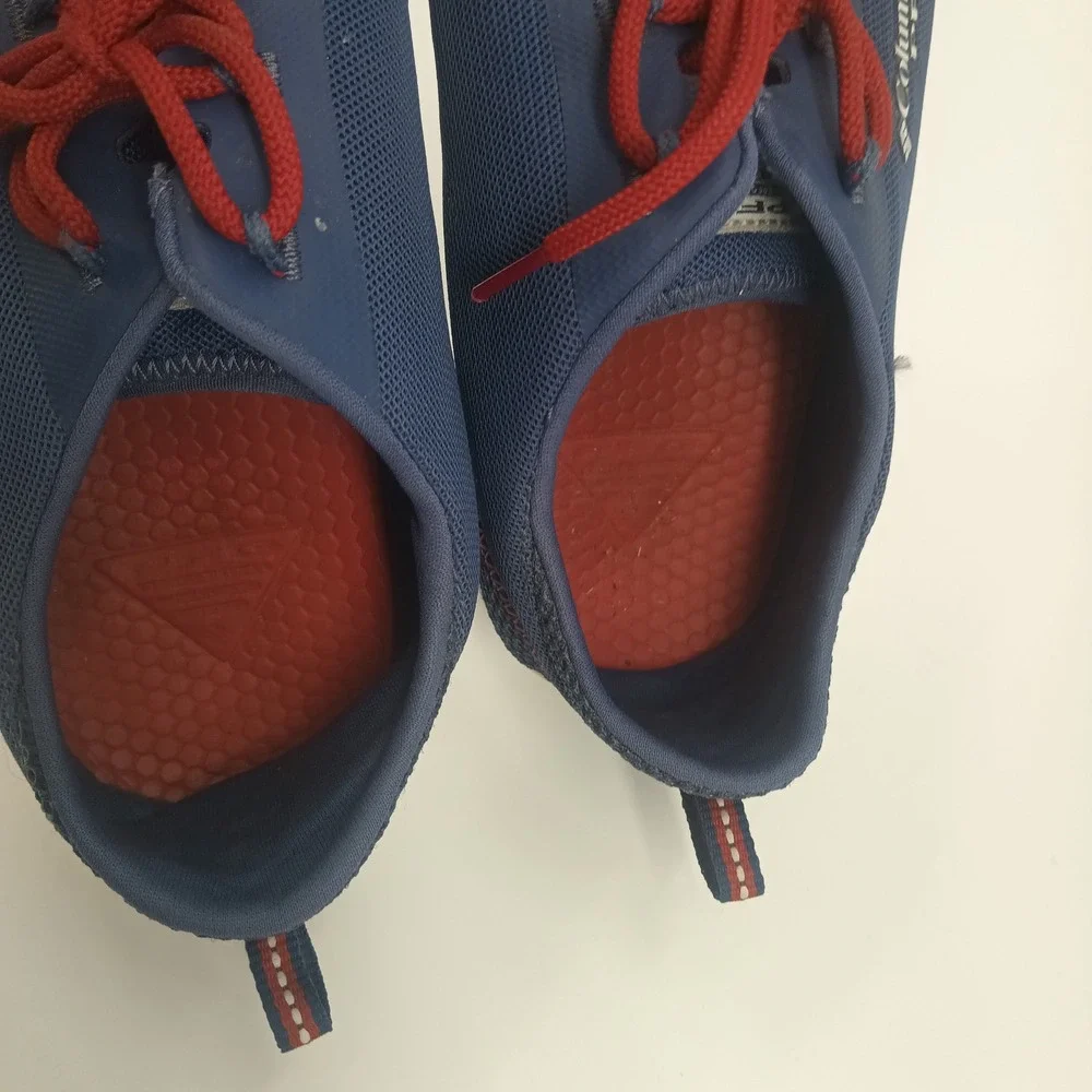 Columbia PFG Dorado CVO Mens 9.5 Navy Blue Red Fishing Shoes YM4667-469